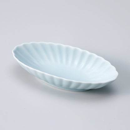 610-28024　青磁小判皿