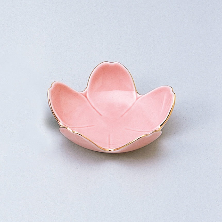 610-28058　新桜皿　ピンク