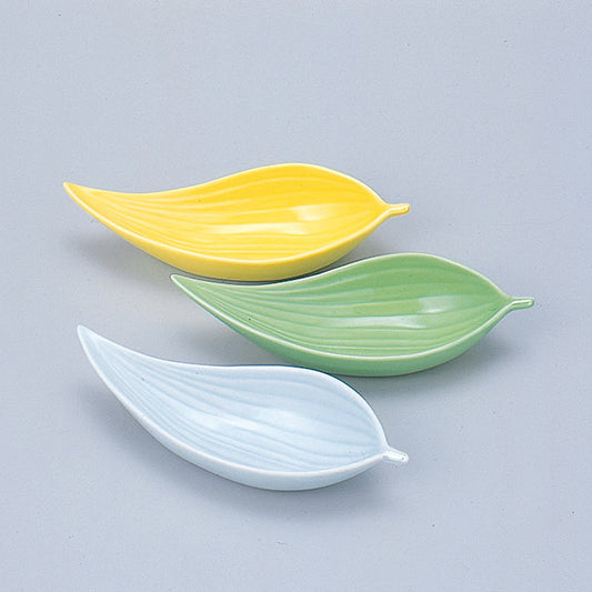 笹葉長小皿(金なし)