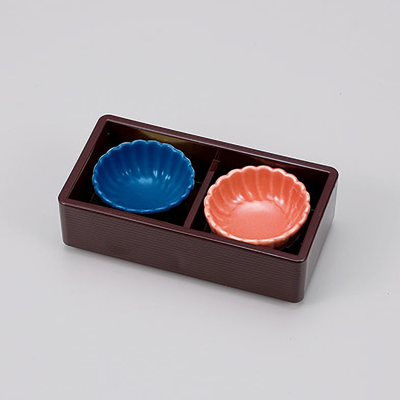 t購入不可 菊割　ベーグル珍味台皿 6点 菊割の食器の通販|食器のセール・購入なら陶磁庵