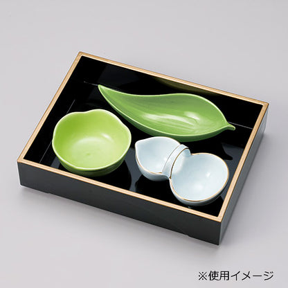 610-31088　ひさご型手付青磁珍味