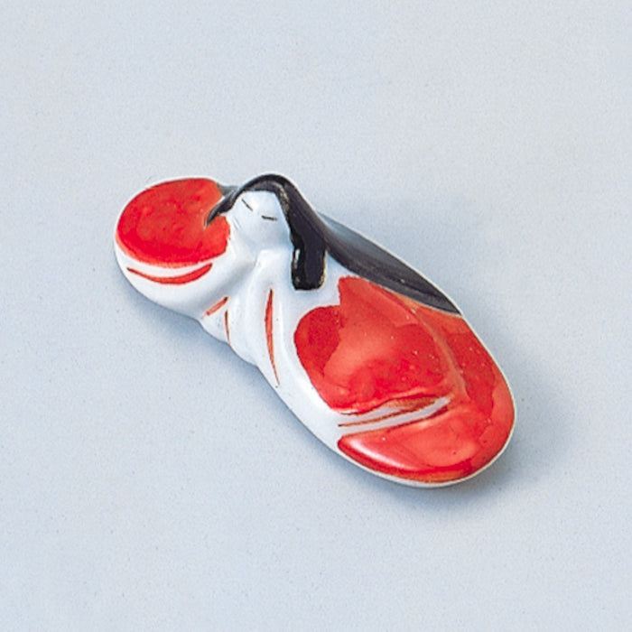 610-32096　姫箸置　紅