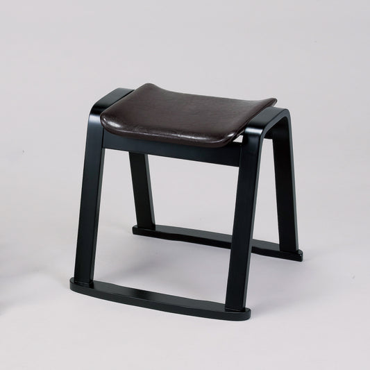 810-29002　スタック椅子　43cmダークブラウン