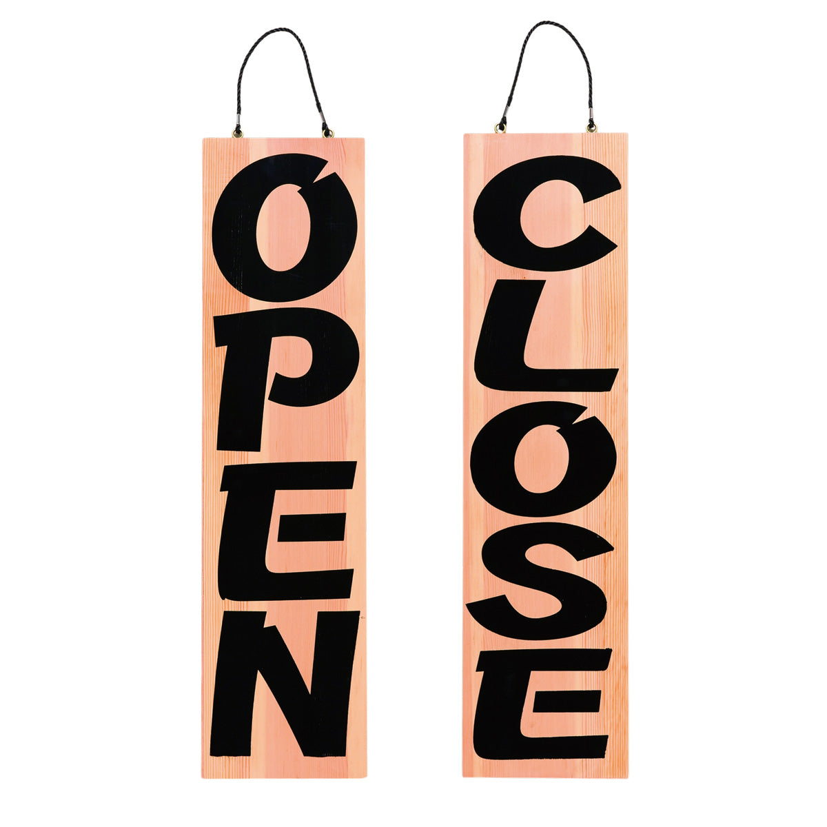 820-37012　木札　大　(表)OPEN　(裏)CLOSE