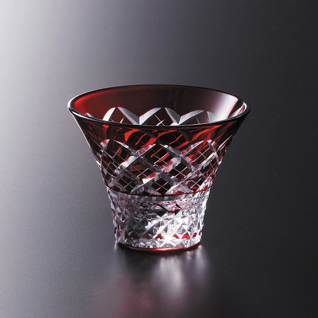 天開ぐい呑切子