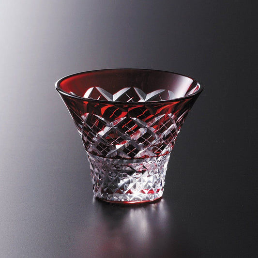 天開ぐい呑切子