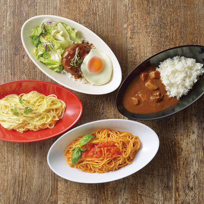 105-10036-07　シンプルマーブル オーバルボウル　(SP-15M)