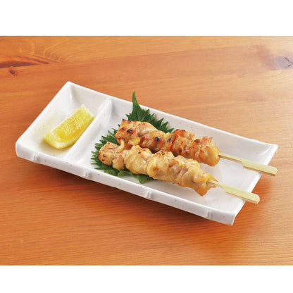 105-10036-12　シンプルマーブル 角仕切皿　(SP-32M)