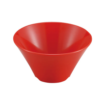 シンプル赤 めん鉢