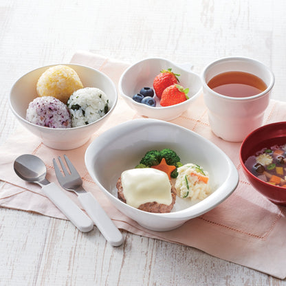 133-10106-04　チャイルドホワイト　子ども茶碗(身)(MC-1B-CW)