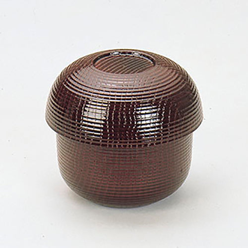 清閑飯器　タメ内朱