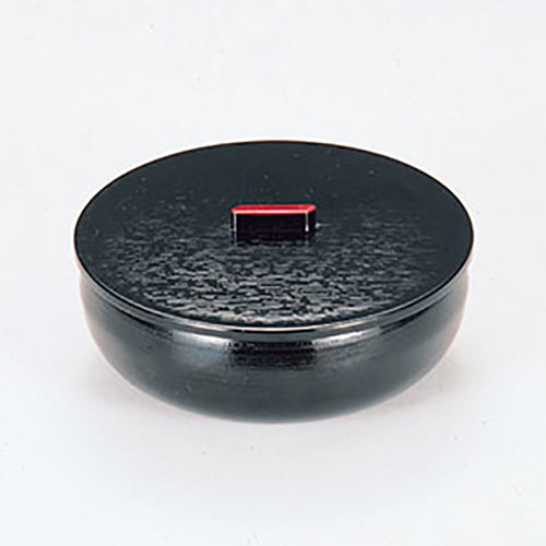 360-36111　野宮飯器　黒内朱<蓋付>