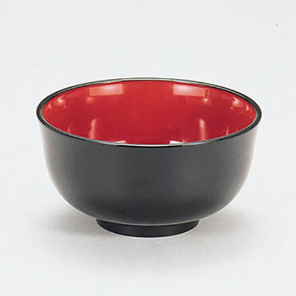 375-22012　新鉢　黒内朱