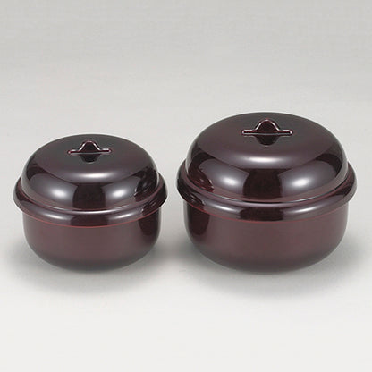 鈴飯器　タメ内朱<耐熱>
