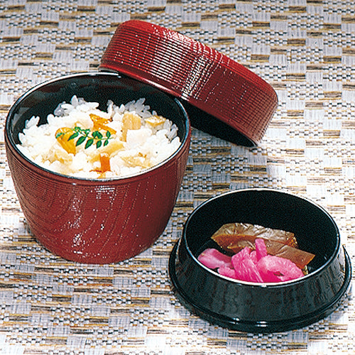 なつめ弁当　朱内黒