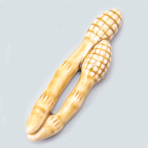 610-32039　つくし箸置　茶