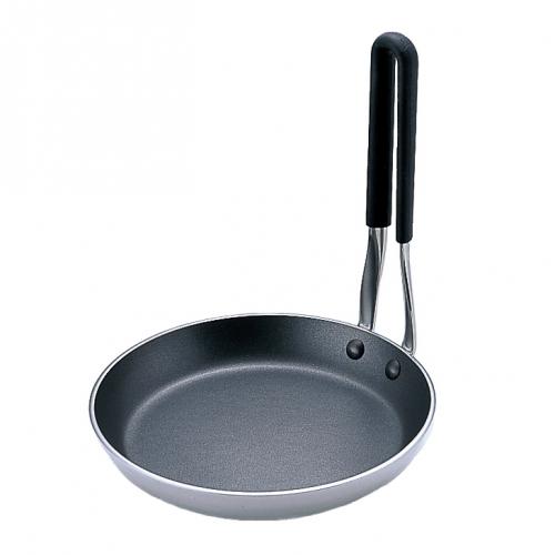 TKG　共柄厚板　アルミテフロン親子鍋　立柄