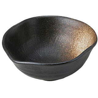 519-230050020　片口中鉢　黒備前
