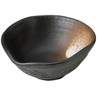 519-230050010　片口小鉢　黒備前
