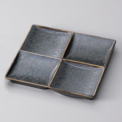 534-00064　白銀結晶5.5寸四品皿