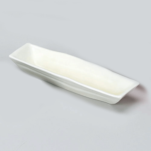 538-00027　方舟小付　黄白瓷