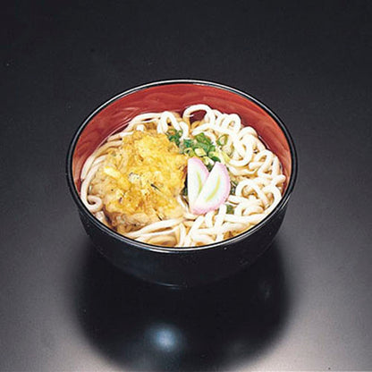 375-22012　新鉢　黒内朱