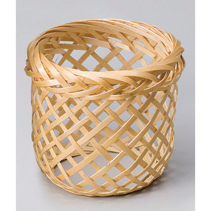 820-35003　竹　ヒレ酒丸カゴ