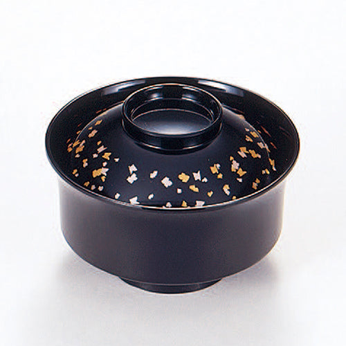 350-22122　万寿椀　黒色紙