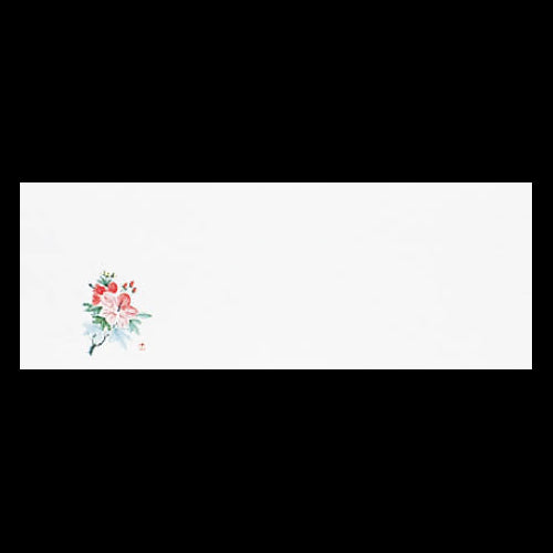 192-20133　箸置雲竜和紙マット　芙蓉 (8・9月)