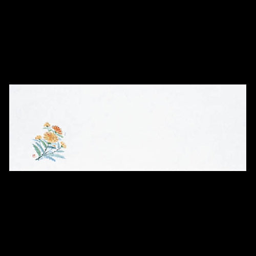 192-20132　箸置雲竜和紙マット　紅花 (8月)