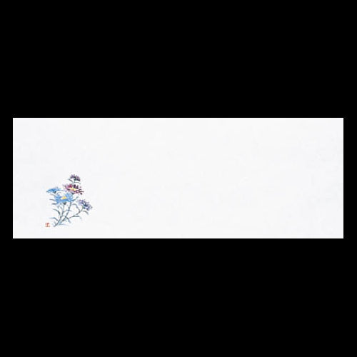 192-20131　箸置雲竜和紙マット　矢車草 (7・8月)