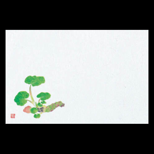192-30010　尺5雲竜和紙マット　わさび (オールシーズン)