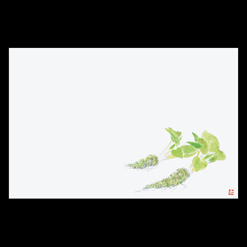 201-10089 38cm上質紙マット わさび(オールシーズン)