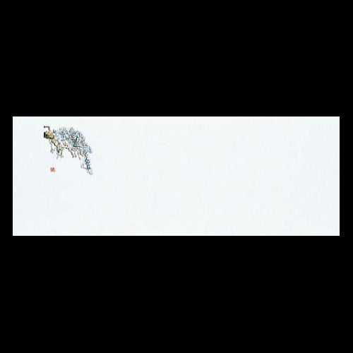 192-20112　箸置雲竜和紙マット　老松 (オールシーズン)