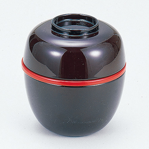 中堂飯器　タメ内朱