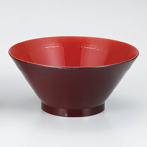 355-26026　布目茶漬椀　うるみ内朱