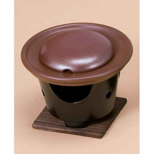537-187005000　石焼蓋(茶)