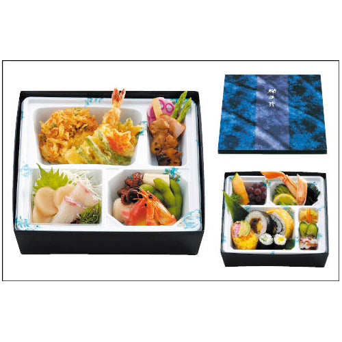二段弁当容器　70-70　深玄