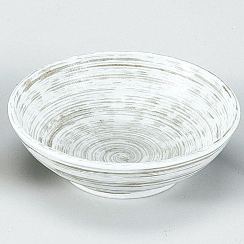 526-022000120　茶刷毛目手捻り5.0鉢