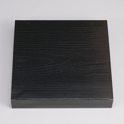 弁当容器　80-80黒炭(ワンピース)<300個入>