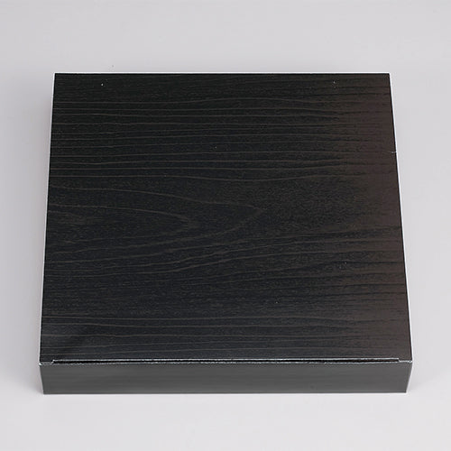 弁当容器　80-80黒炭(ワンピース)<300個入>