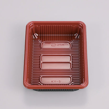 弁当容器　KY-5朱黒<2400個入>