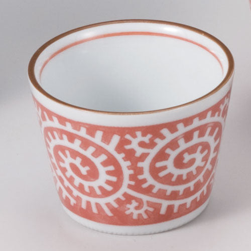 516-00115 朱タコ唐草そばココット