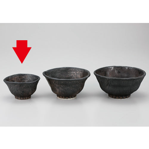 535-00109　金結晶変形4.5寸丼