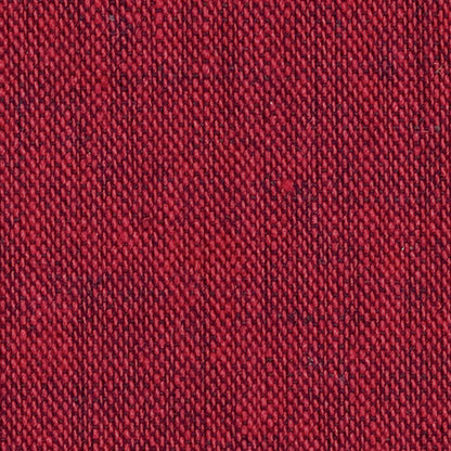 綿無地作務衣　エンジ