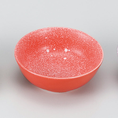 540-00091　柿釉雪化粧丸小鉢
