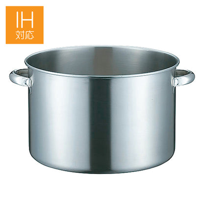 KO19-0 電磁対応半寸胴鍋・目盛付(蓋無)