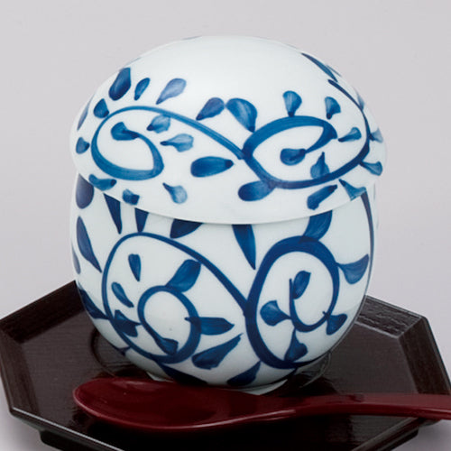 610-21055　玉子唐草蒸碗