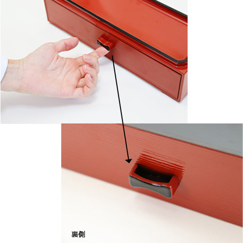 カスター付箸箱　仕切なし