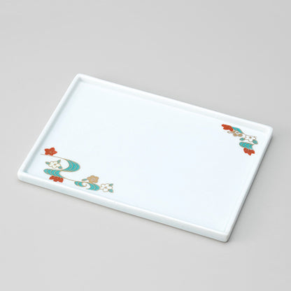 610-28044　角長三宝流水平皿